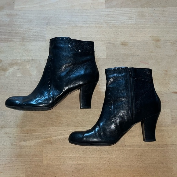 Leather Ankle Booties NATURALIZER - Picture 4 of 15